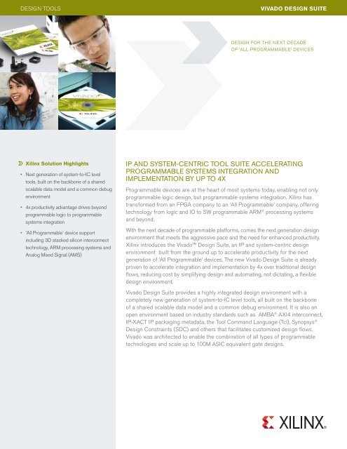 Vivado Design Suite Product Brief - Xilinx
