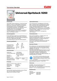 Universal-Spritzlack 9260 - Clou - CLOU.de