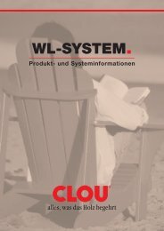 Produktkatalog WL-System - Clou - CLOU.de