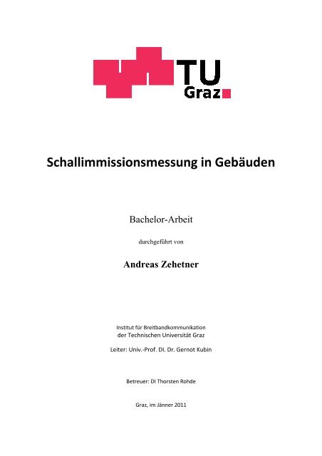 Schallimmissionsmessun Schallimmissionsmessung in Gebäuden ...