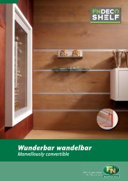 deco shelf-wandregalsystem - koncepta GmbH & Co.KG