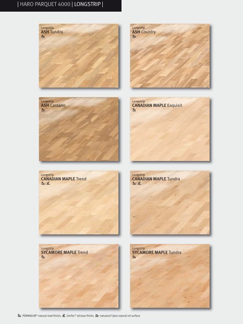 Haro Parquet flooring PDF