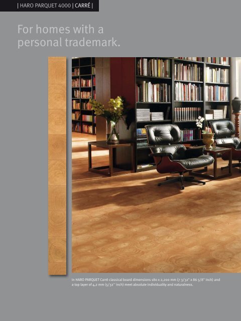 Haro Parquet flooring PDF