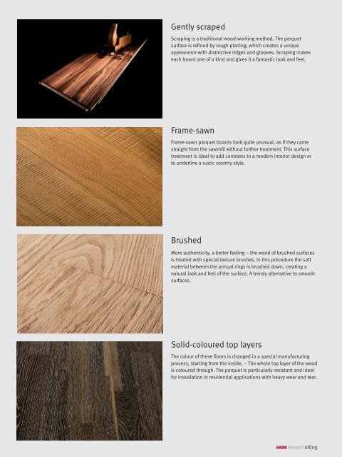 Haro Parquet flooring PDF