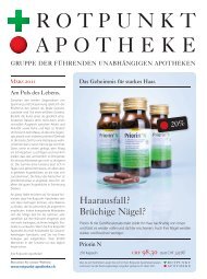 Rotpunkt Journal März 2011.indd - Falken Apotheke Luzern