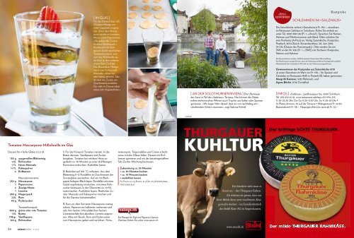 saisonküche_Ausgabe 06_2010 - Restaurant / Bar Salzhaus