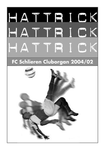 FC Schlieren Cluborgan 2004/02