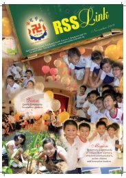 Nov 2009 Edition - Red Swastika School - Ministry of Education