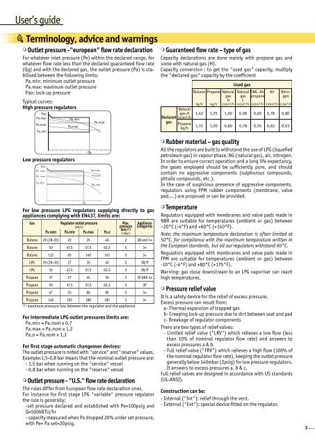 Gas Regulators & Accessories by Novacomet/ Clesse - Newgaz