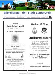 Mitteilungsblatt KW 36 - Lauterstein