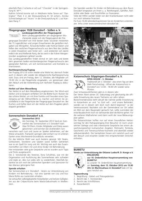 Mitteilungsblatt KW 39 - Lauterstein