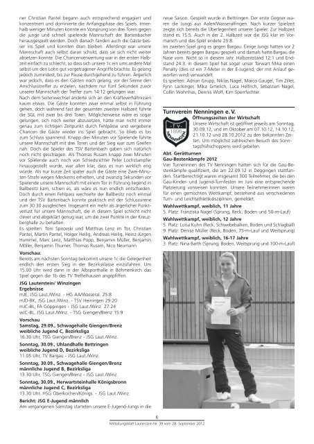 Mitteilungsblatt KW 39 - Lauterstein