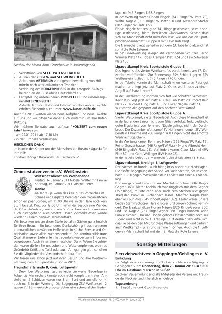 Mitteilungsblatt KW 02 - Lauterstein