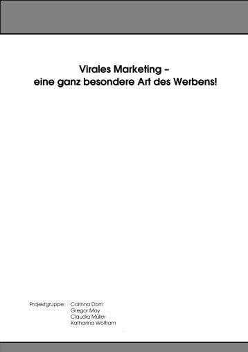 Virales Marketing - FaMI – Medien- und Informationsdienste