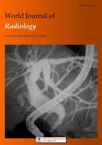 Acknowledgments to reviewers of World Journal of Radiology