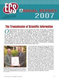 The Transmission of Scientific Information - The Electrochemical ...