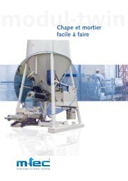 Chape et mortier facile à faire - m-tec