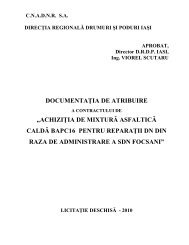 Achizitie de mixtura asfaltica calda BAPC16 pentru reparatii