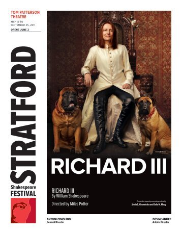 RichaRd iii - Stratford Festival