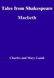 Tales from Shakespeare, Macbeth - RFL eBook Library
