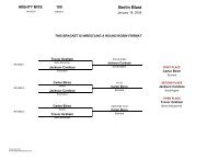 Berlin Blast - USA Wrestling CT