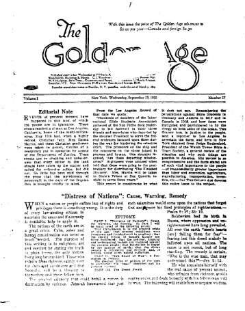 1920 Golden Age Num 27-War Persecution Experiences