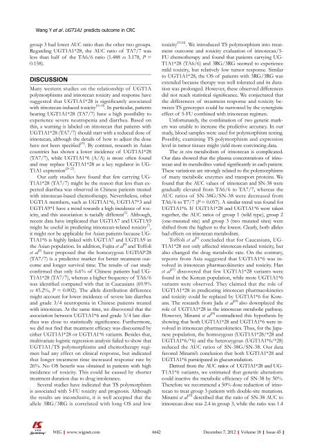 45 - World Journal of Gastroenterology