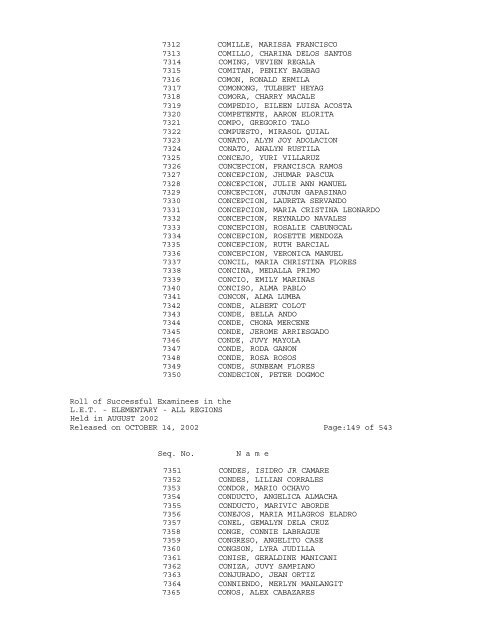 Republic of the Philippines PROFESSIONAL REGULATION ...