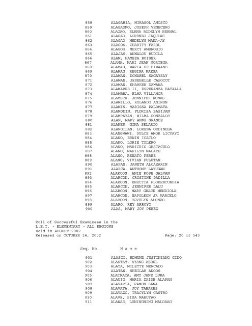 Republic of the Philippines PROFESSIONAL REGULATION ...