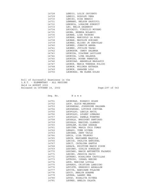 Republic of the Philippines PROFESSIONAL REGULATION ...