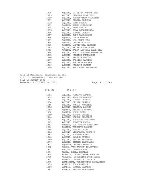 Republic of the Philippines PROFESSIONAL REGULATION ...