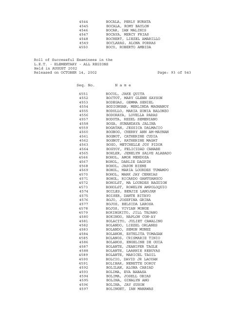 Republic of the Philippines PROFESSIONAL REGULATION ...