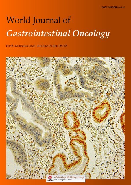 6 - World Journal of Gastroenterology