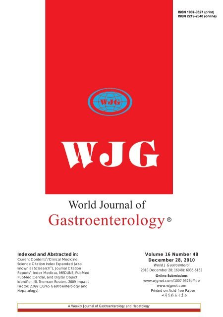 The hepatic arterial buffer response revisited - World Journal of 