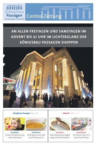 Centerzeitung November09 - Königsbau-Passagen