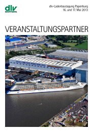 VERANSTALTUNGSPARTNER - dlv – Netzwerk Ladenbau e.V.