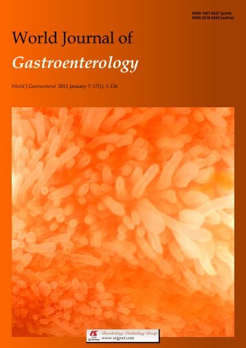 1 - World Journal of Gastroenterology