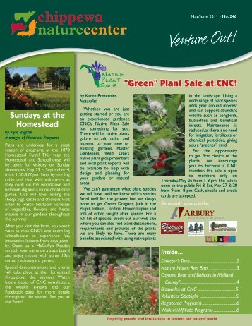 “Green” Plant Sale at CNC! - Chippewa Nature Center