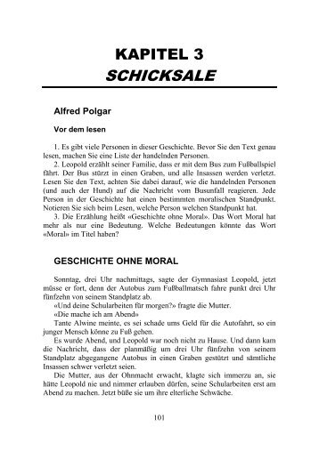 SCHICKSALE