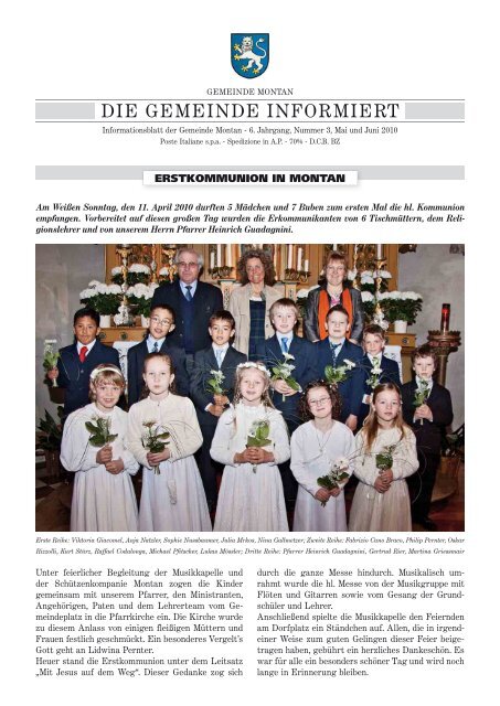 Informationsblatt Nr. 3/2010 (2,44 MB)
