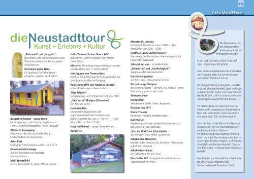 Infobroschüre Titisee-Neustadt - infoprint Verlag