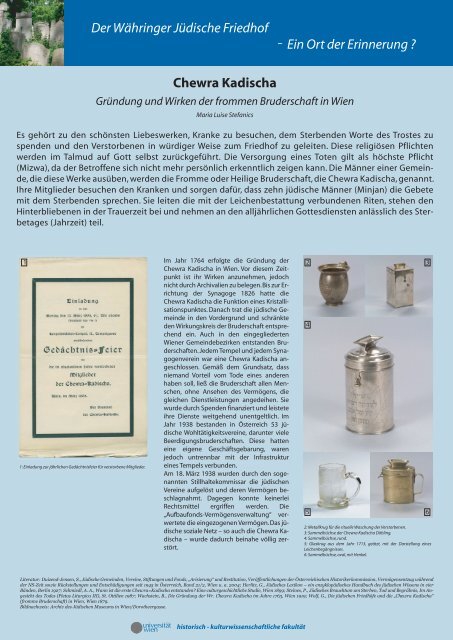 Poster der Ausstellung als .pdf Datei - Historische Archäologie ...