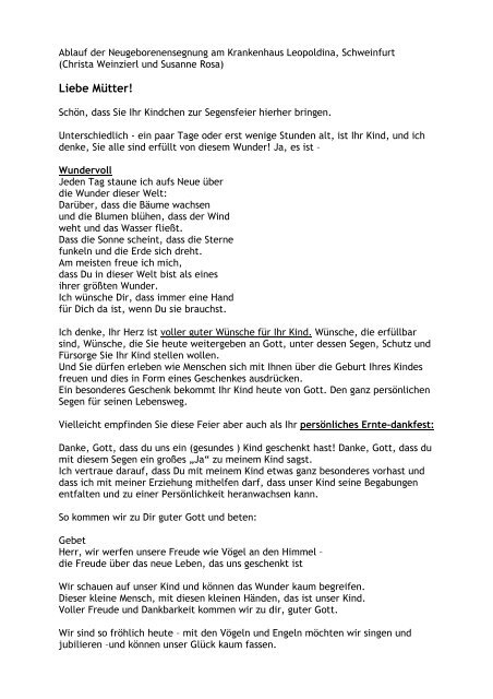 Download Lebensweg baby wuensche fuer den lebensweg eines kindes Free
