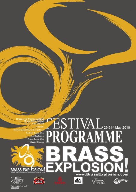 Brass Explosion! 2010 Festival Programme