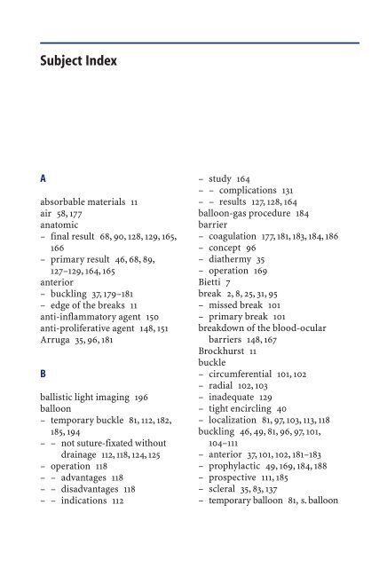 Primary Retinal Detachment