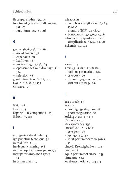 Primary Retinal Detachment