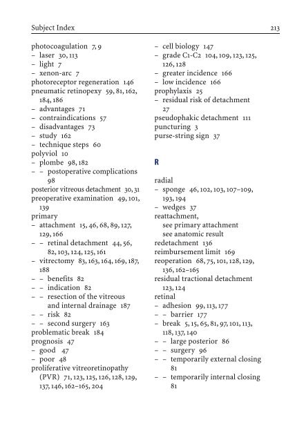 Primary Retinal Detachment