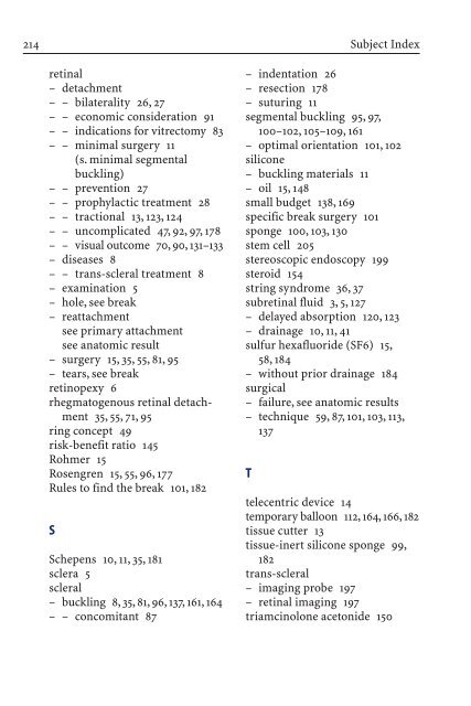 Primary Retinal Detachment