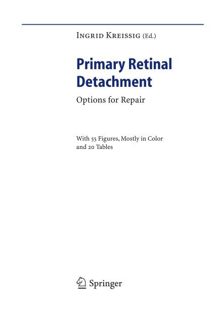 Primary Retinal Detachment