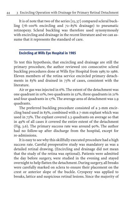 Primary Retinal Detachment